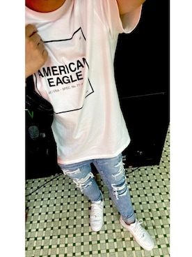 「CONVERSE（コンバース）のアイテム（バッグ）」を使った、P.Y.さん（メンズ・172cm）の春コーディネート