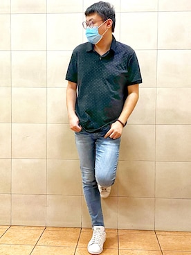 「通勤穿搭」｜「アイテム（その他）」を使った、P.Y.さん（メンズ・172cm）の春コーディネート
