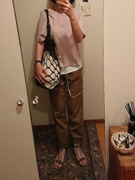 リーダーさん（レディース・165cm）の夏コーディネート