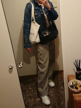 「Hecrou（エクルー）のアイテム」を使った、リーダーさん（レディース・165cm）の秋コーディネート