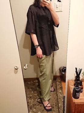 リーダーさん(レディース・165cm)の夏コーディネート