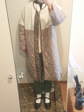 リーダーさん（レディース・165cm）の冬コーディネート