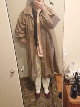 「DHOLIC（ディーホリック）のアイテム」を使った、リーダーさん（レディース・165cm・40代）の冬コーディネート