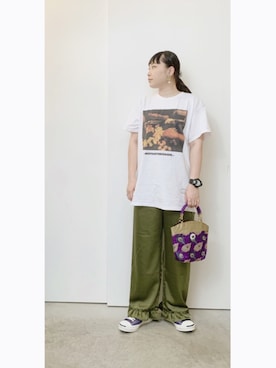 「merry jenny（メリージェニー）のアイテム（雑貨/ホビー）」を使った、CA★RIさん（レディース・163cm）の夏コーディネート