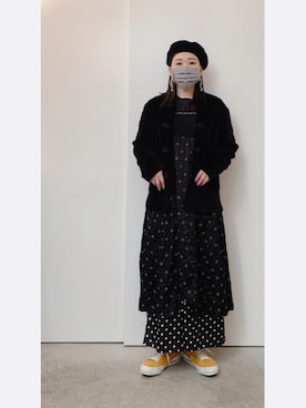 「UNITED ARROWS & SONS（ユナイテッドアローズアンドサンズ）のアイテム（その他アウター）」を使った、CA★RIさん（レディース・163cm）の冬コーディネート