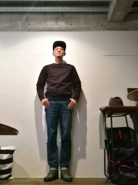 omiさん(メンズ・172cm)の冬コーディネート