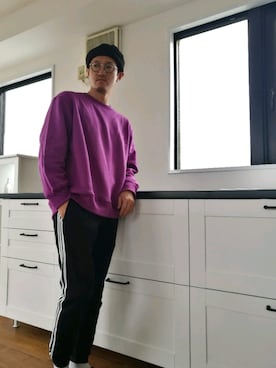 omiさん（メンズ・172cm）の冬コーディネート