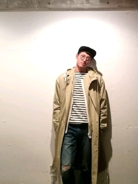 omiさん(メンズ・172cm)の春コーディネート