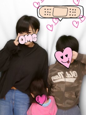 かお子さんのコーディネート