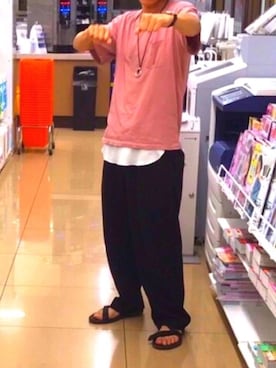 くまさん（メンズ・170cm）の夏コーディネート