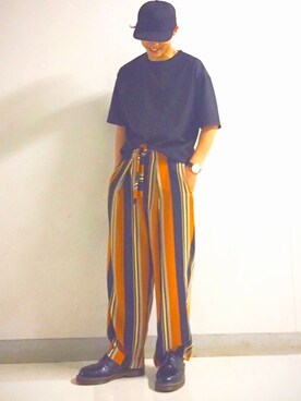 くまさん（メンズ・170cm）の夏コーディネート