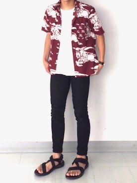 「ポールスミス」｜くまさん（メンズ・170cm・10代）の夏コーディネート