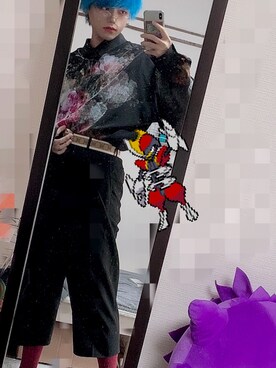 「LADMUSICIAN」｜れおくんだよさん（メンズ・180cm）の春コーディネート
