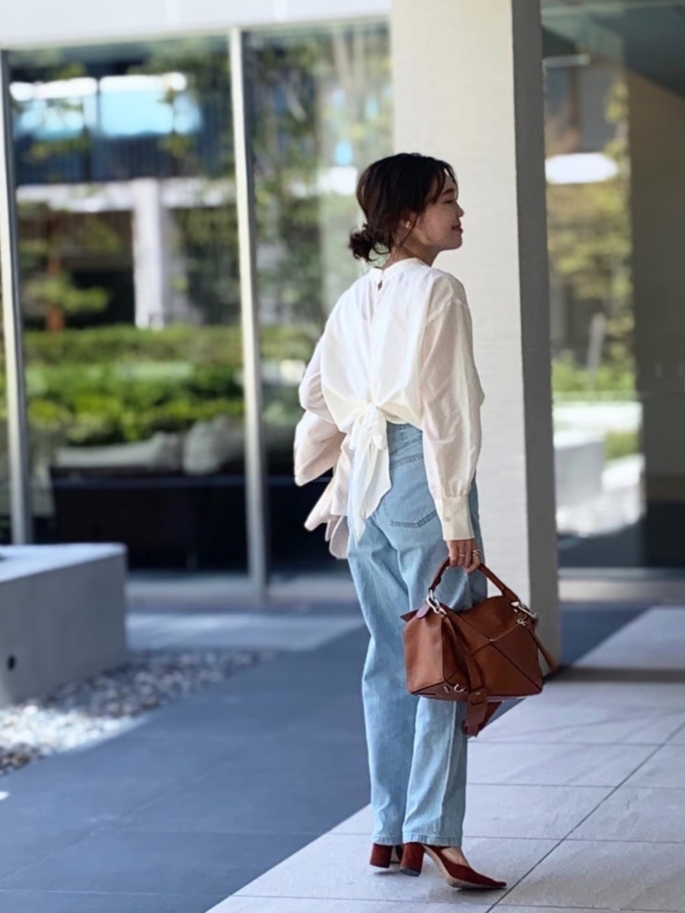 Loewe - Small Puzzle ショルダーバッグ - women - コットン