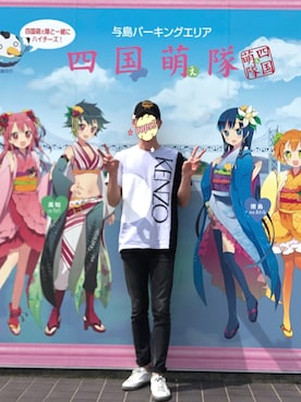 「ひとり旅」｜hideBさん（メンズ・175cm）の春コーディネート