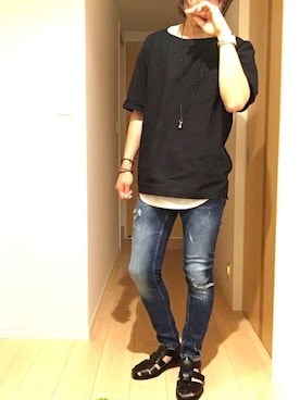 hirotakaさん（メンズ・173cm）の夏コーディネート