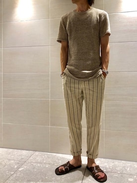 hirotakaさん（メンズ・173cm）の夏コーディネート