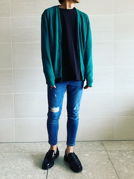 「エアリズム」｜hirotakaさん（メンズ・173cm）の春コーディネート