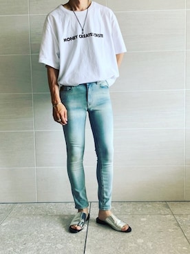 「SABLE CLUTCH（セーブルクラッチ）のアイテム」を使った、hirotakaさん（メンズ・173cm）の夏コーディネート