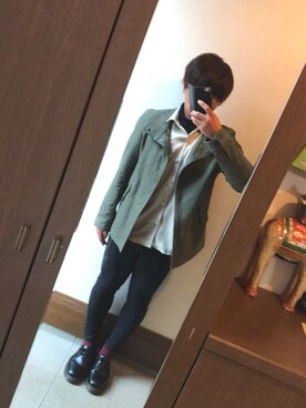 「a.v.v（アーヴェヴェ）のアイテム（ジャケット/アウター）」を使った、ともさん（メンズ・170cm）の春コーディネート