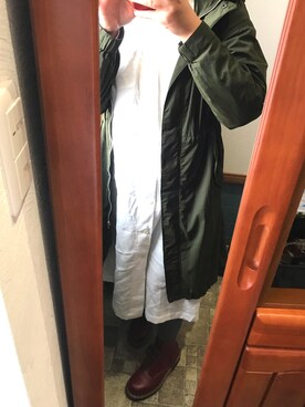 「アイテム（シャツワンピース）」を使った、Yuriさん（レディース・160cm・20代）の春コーディネート