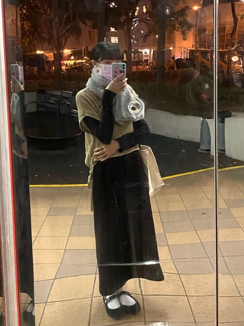 ブー Lowrys Farmのワンピースを使ったコーディネート Wear