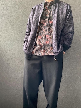 「アイテム（ブルゾン）」を使った、fukudasさん（メンズ・178cm・40代）の冬コーディネート