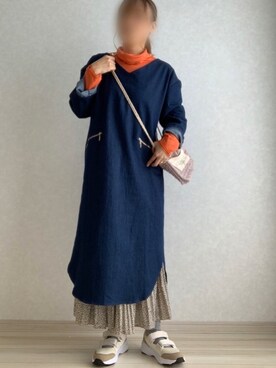 yuma🎨さん（レディース・154cm）の冬コーディネート