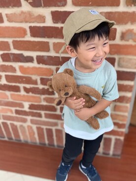 HARUMAMAさん（キッズ・104cm）の夏コーディネート