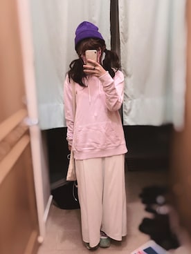 「ADLIB（アドリブ）のアイテム」を使った、スプライトさん（レディース・158cm）の春コーディネート