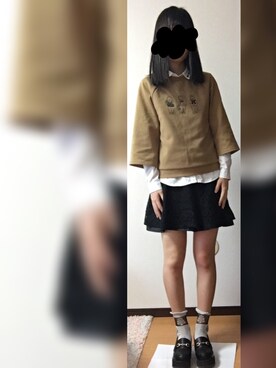 ローファーを使った 学校私服 のレディース人気ファッションコーディネート 地域 日本 Wear