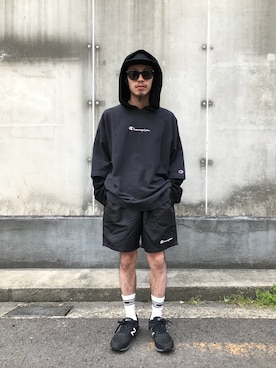 福島大さん(メンズ・156cm)の春コーディネート