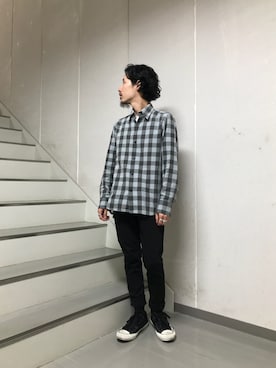 福島大さん（メンズ・155cm）の夏コーディネート