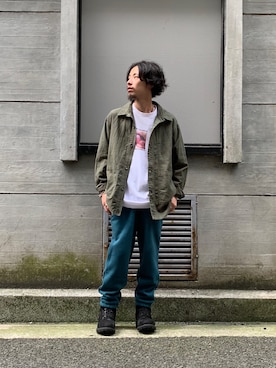 「大人トレンドカジュアル」｜福島大さん（メンズ・156cm）の秋コーディネート