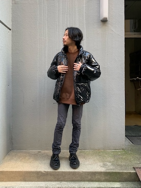 「GERRY（ジェリー）のアイテム（ジャケット/アウター）」を使った、福島大さん（メンズ・156cm）の秋コーディネート