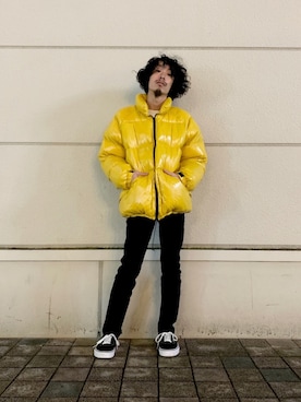 「GERRY（ジェリー）のアイテム（ジャケット/アウター）」を使った、福島大さん（メンズ・156cm）の秋コーディネート