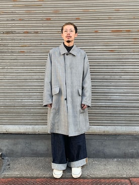 福島大さん（メンズ・156cm）の冬コーディネート