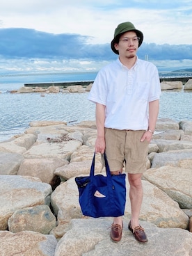 「ヘビーデューティー」｜澤下さん（メンズ・173cm）の夏コーディネート