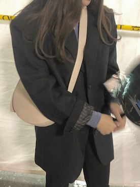 「STYLENANDA（スタイルナンダ）のアイテム（ジャケット/アウター）」を使った、ﾏ さん（レディース・165cm）の春コーディネート