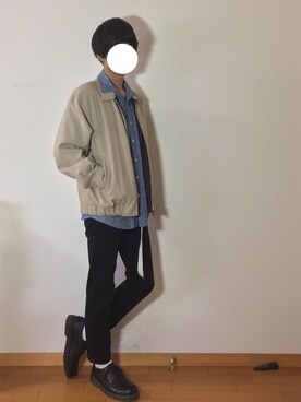 「Yves Saint Laurent（イヴサンローラン）のアイテム（その他アウター）」を使った、Kazuyukiさん（メンズ・170cm）の春コーディネート