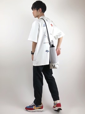 「ADER error（アーダーエラー）のアイテム」を使った、Kazuyukiさん（メンズ・170cm）の夏コーディネート