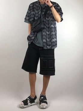 「HARUSAKU CC」｜Kazuyukiさん（メンズ・170cm）の夏コーディネート