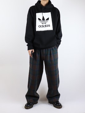 「COMME des GARCONS HOMME DEUX（コムデギャルソンオムドゥ）のアイテム（シューズ）」を使った、Kazuyukiさん（メンズ・170cm）の秋コーディネート