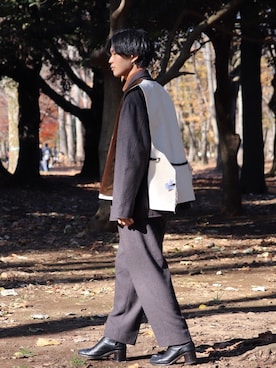 「足袋」｜「アイテム（その他）」を使った、Kazuyukiさん（メンズ・170cm）の冬コーディネート