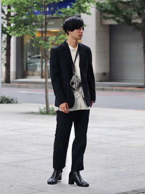 Sacai サカイ の財布を使ったメンズ人気ファッションコーディネート Radiopio12