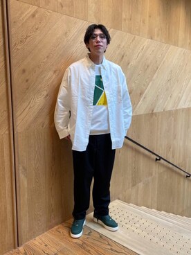 「PRINCE（プリンス）のアイテム」を使った、010037iyさん（メンズ・178cm）の春コーディネート