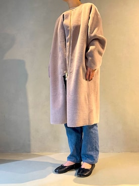 「MARECHAL TERRE（マルシャルテル）のアイテム」を使った、AKiさん（レディース・164cm）の秋コーディネート