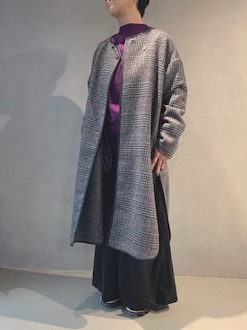 「MARECHAL TERRE（マルシャルテル）のアイテム」を使った、AKiさん（レディース・164cm）の秋コーディネート