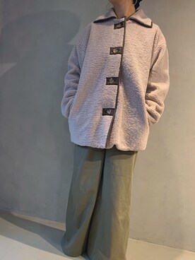 「MARECHAL TERRE（マルシャルテル）のアイテム」を使った、AKiさん（レディース・164cm）の秋コーディネート