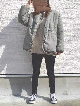 rioさん（レディース・155cm）の冬コーディネート
